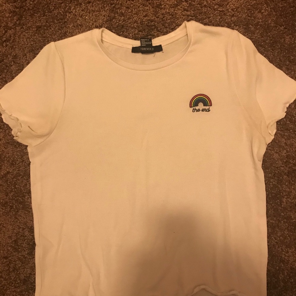 forever 21 short sleeve top